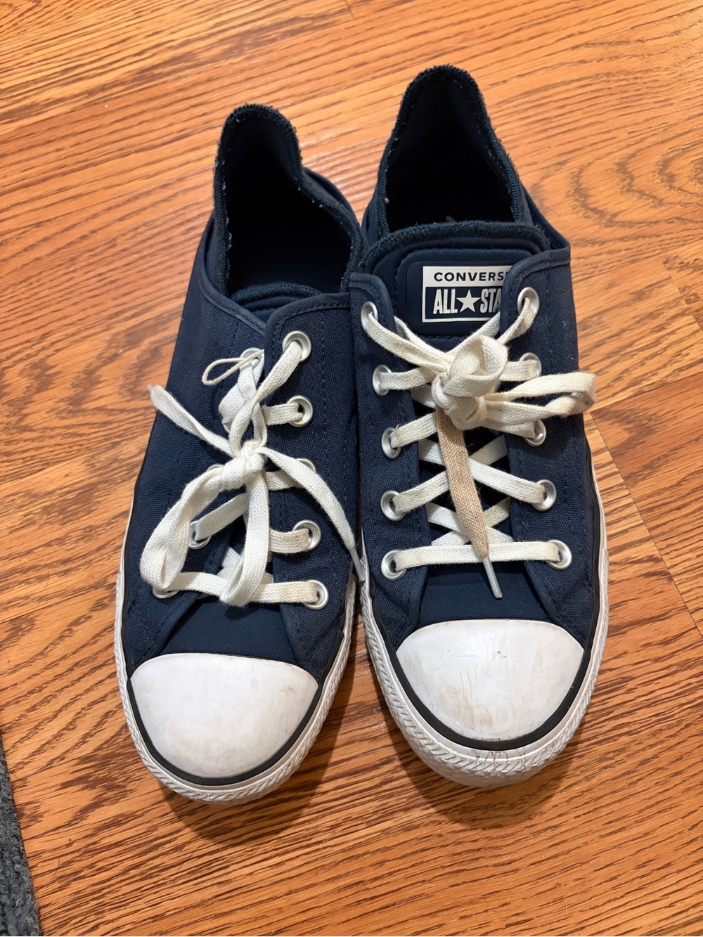 Converse Women's All Star Low Top Sneakers in Navy